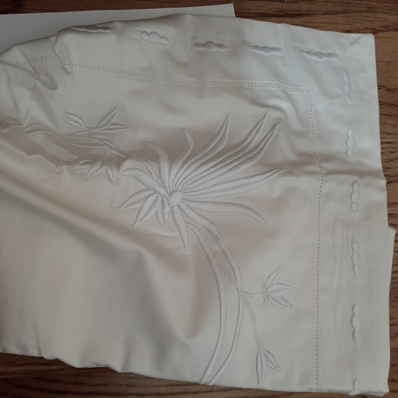 Ralph Lauren KING Islesboro Hillsboro Shams MSRP $430 Cream - Picture 5 of 14